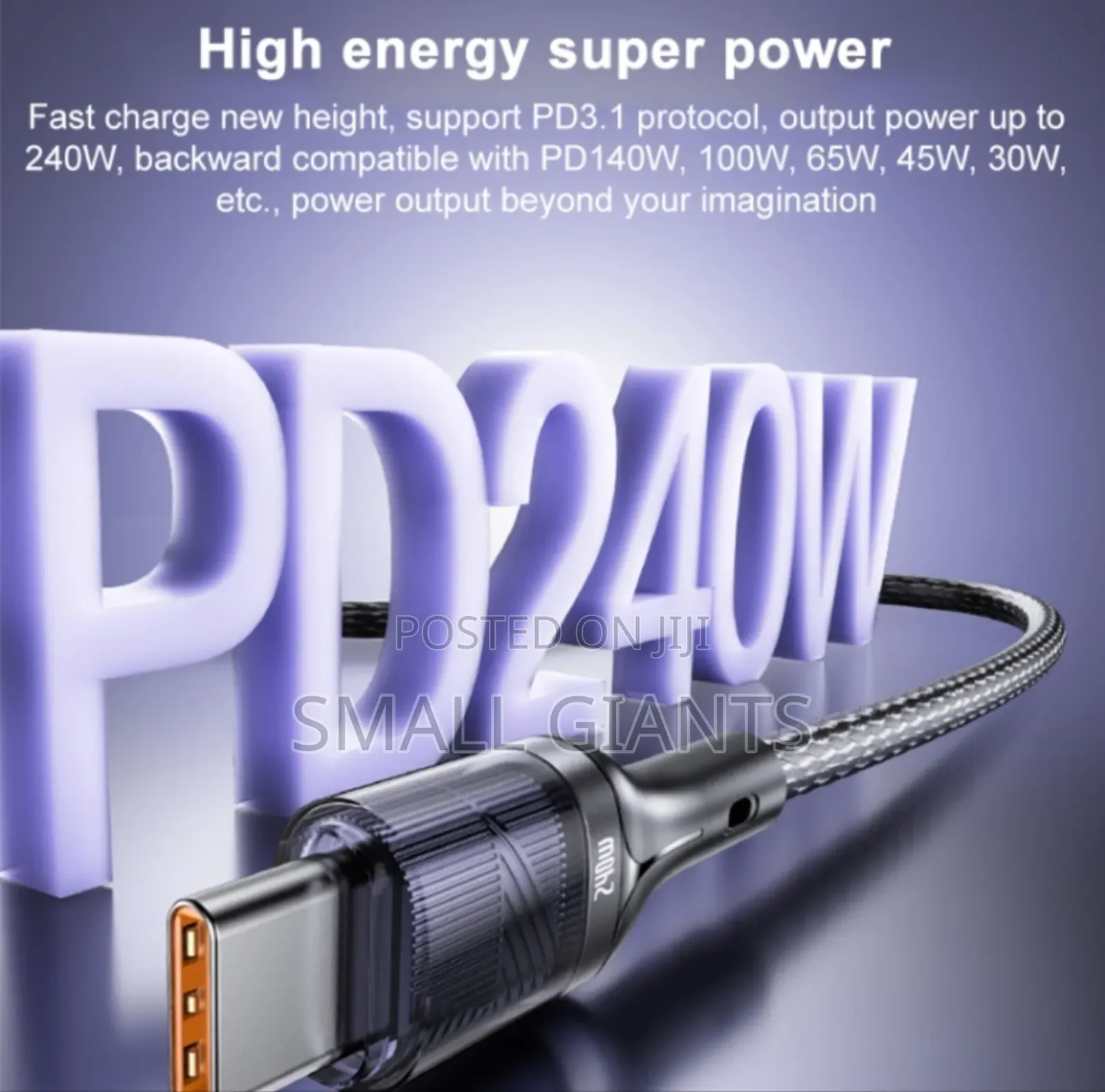 Yesido C to C 240W Output