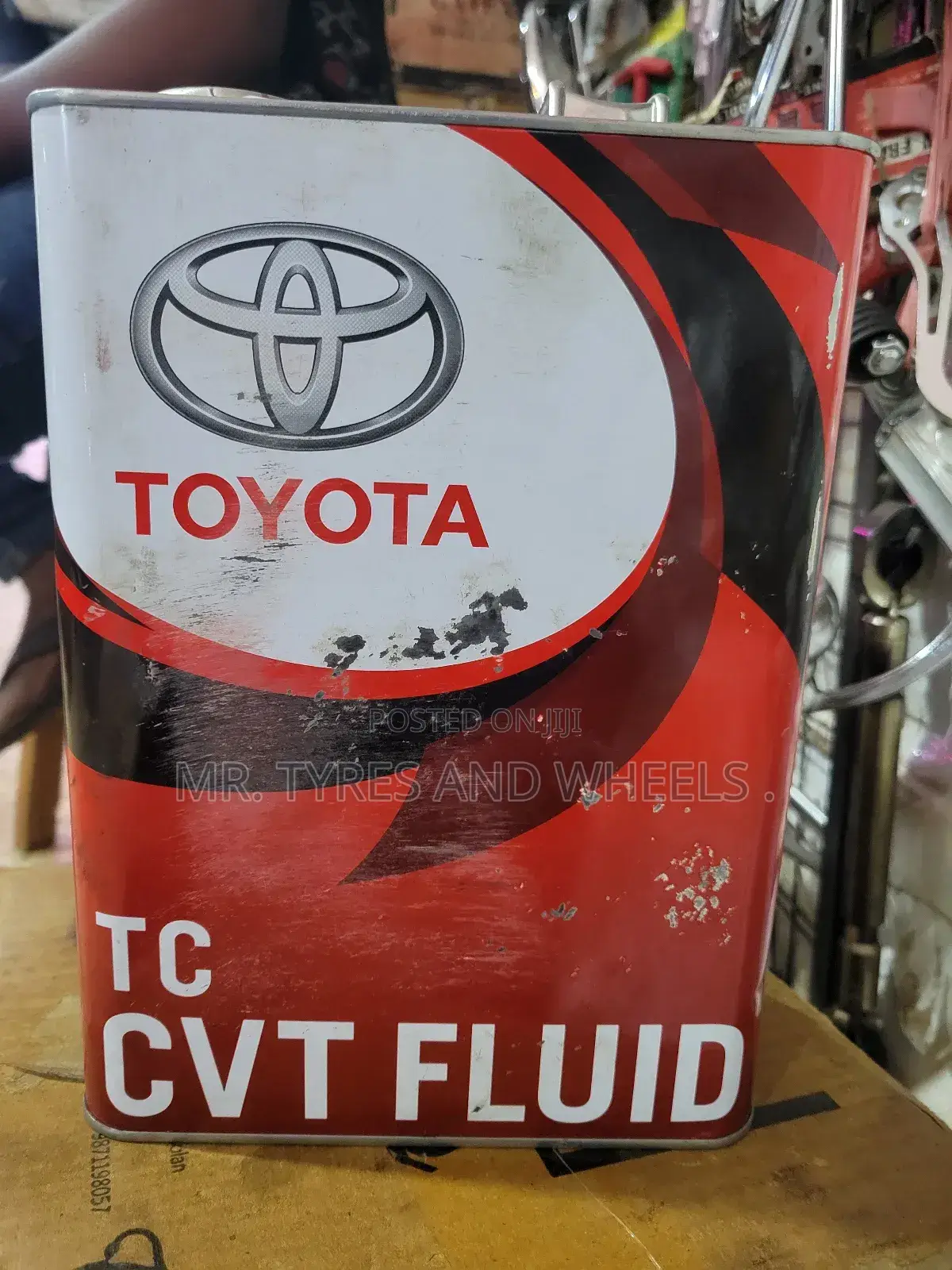 CVT FLUID for Toyota. 4 Littles Per Tin.