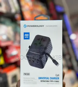 Powerology Gan Universal Charger (20W PD)