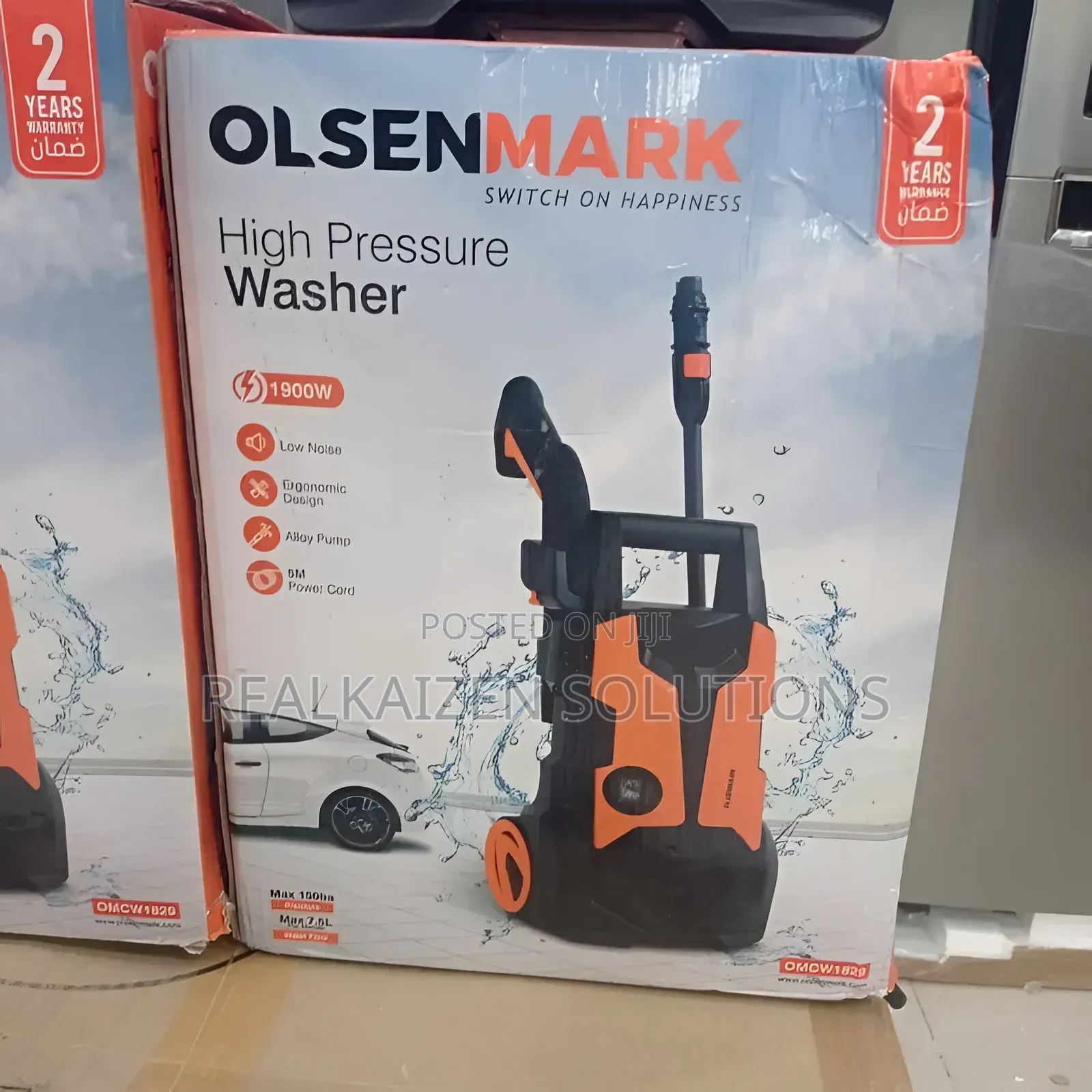 OLSENMARK 150bar Electric High Pressure Washer 1900W