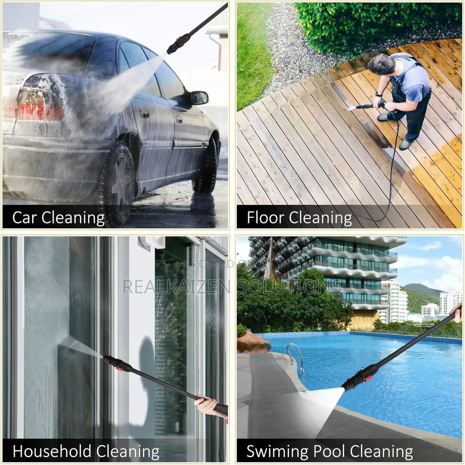 OLSENMARK 150bar Electric High Pressure Washer 1900W