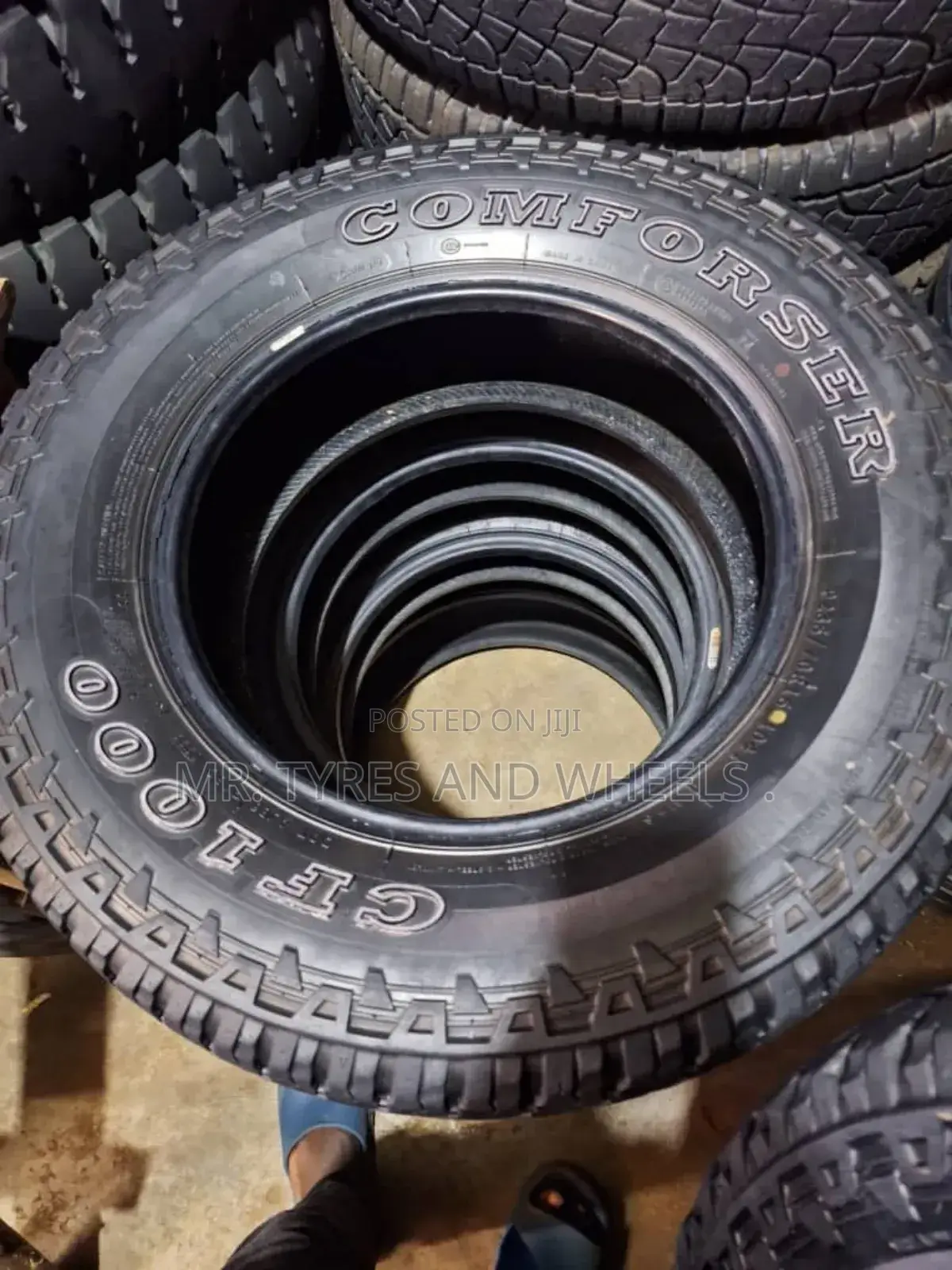 235 70 R16 Used in the Type of Conforser.