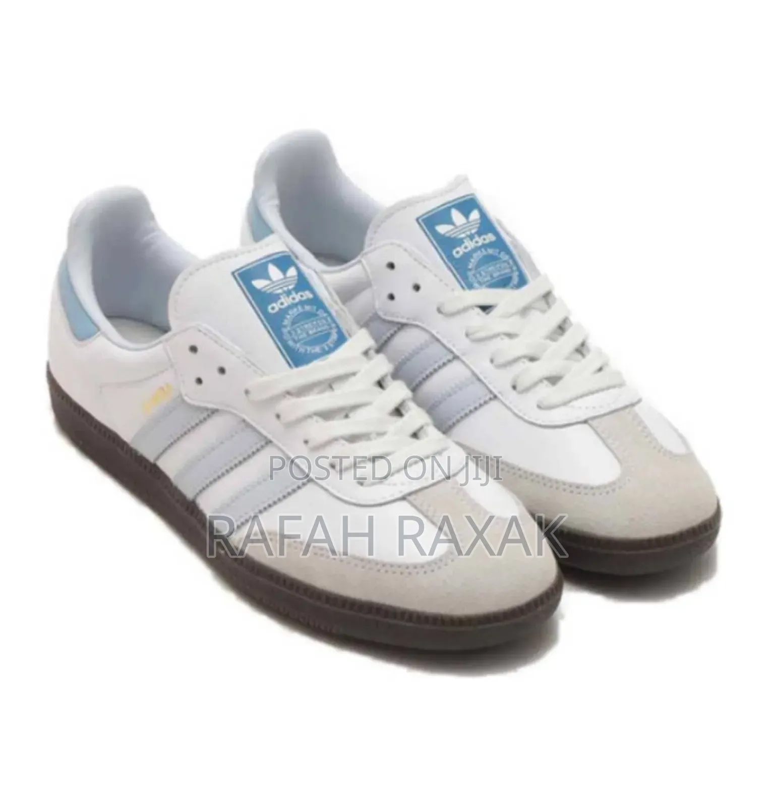 Original White/Blue Unsex Adidas Samba OG Sneakers