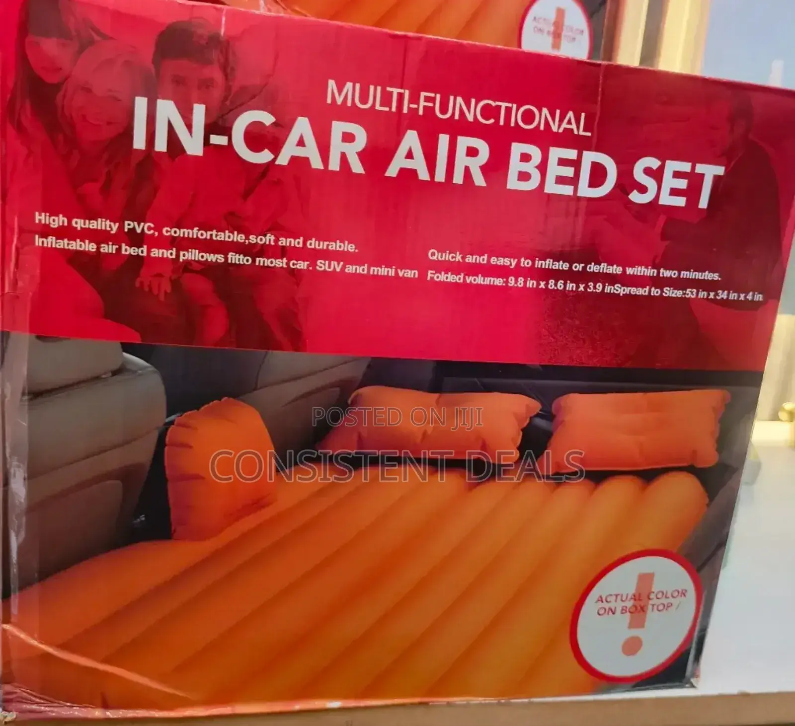 Inflatable Car Air Bed