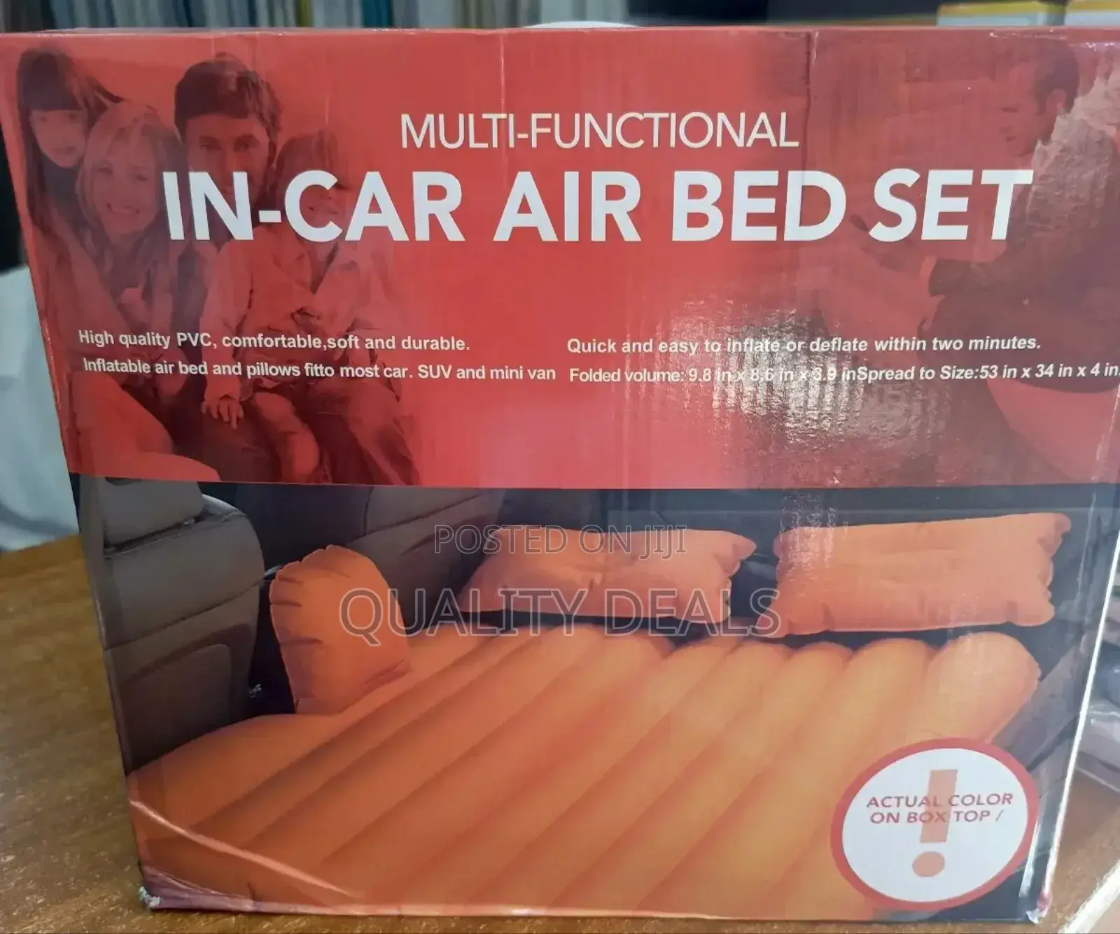 Inflatable Car Air Bed/ Air Mattress