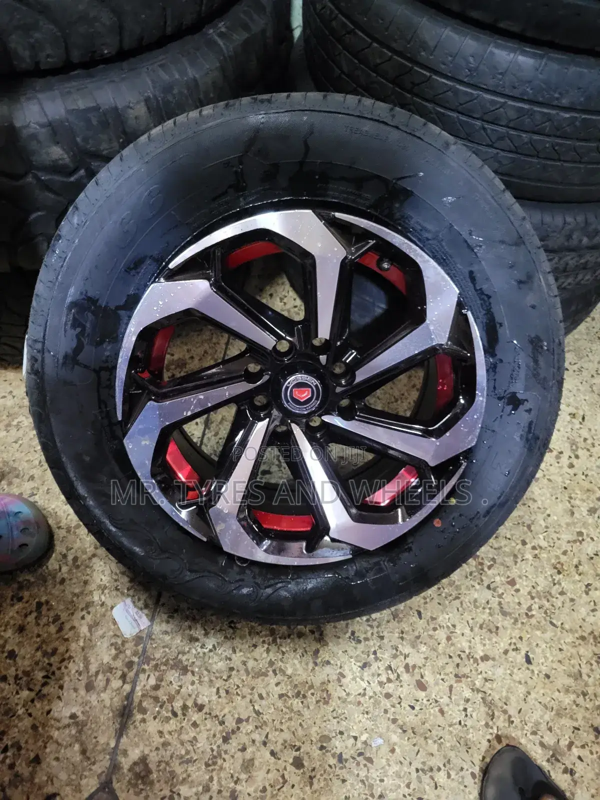 Brand New Tires With a Brand New Rims. We Do Our Best .