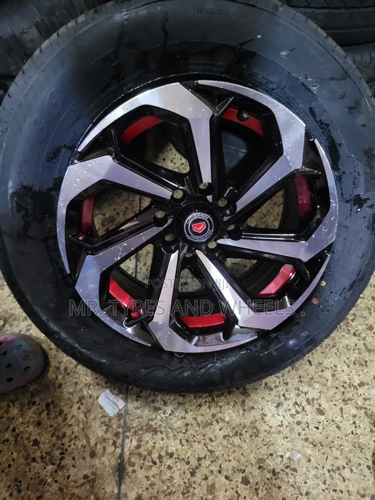 Brand New Tires With a Brand New Rims. We Do Our Best .