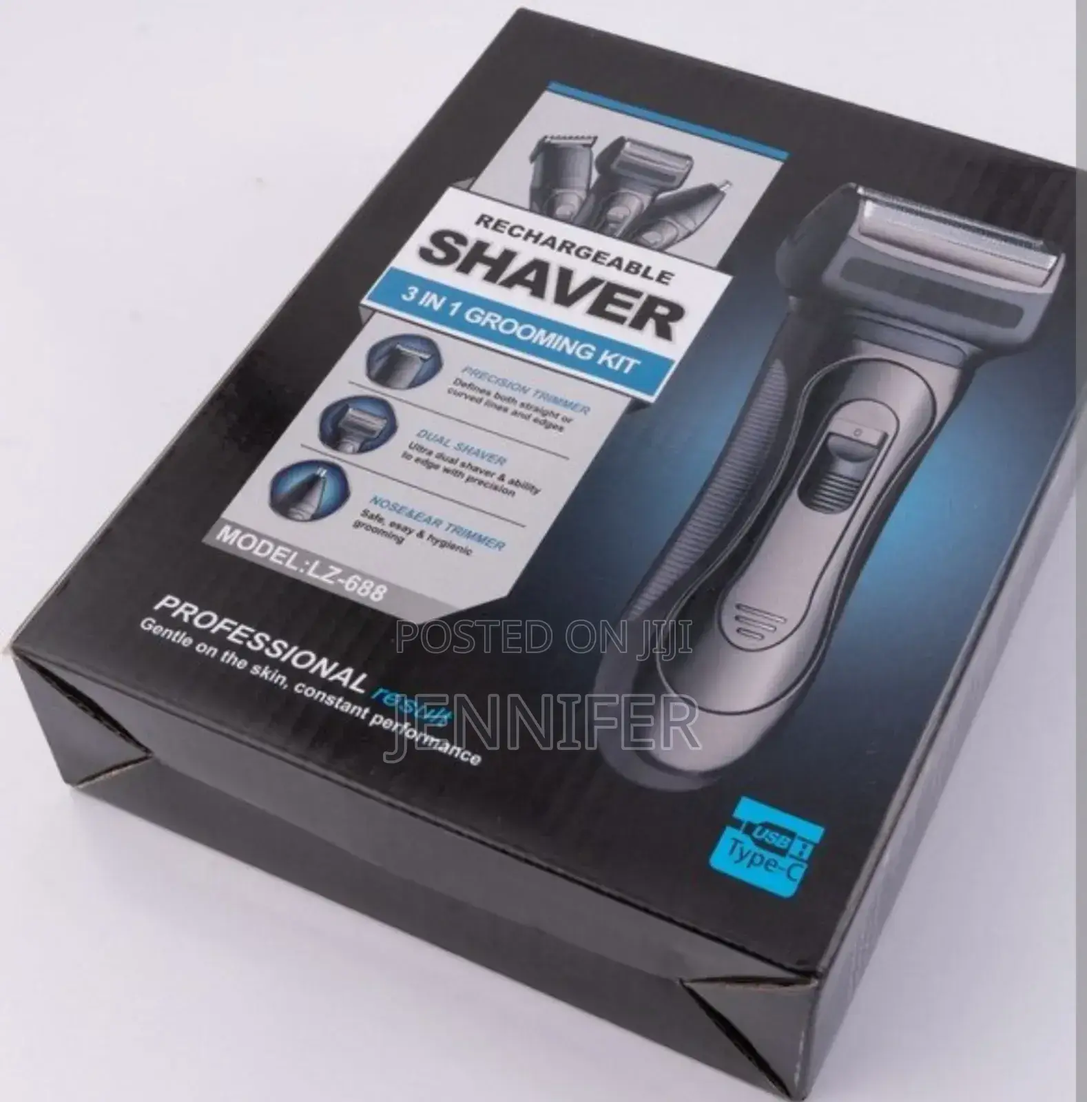 3 in 1 Grooming Kit and Rechargeable Shaver