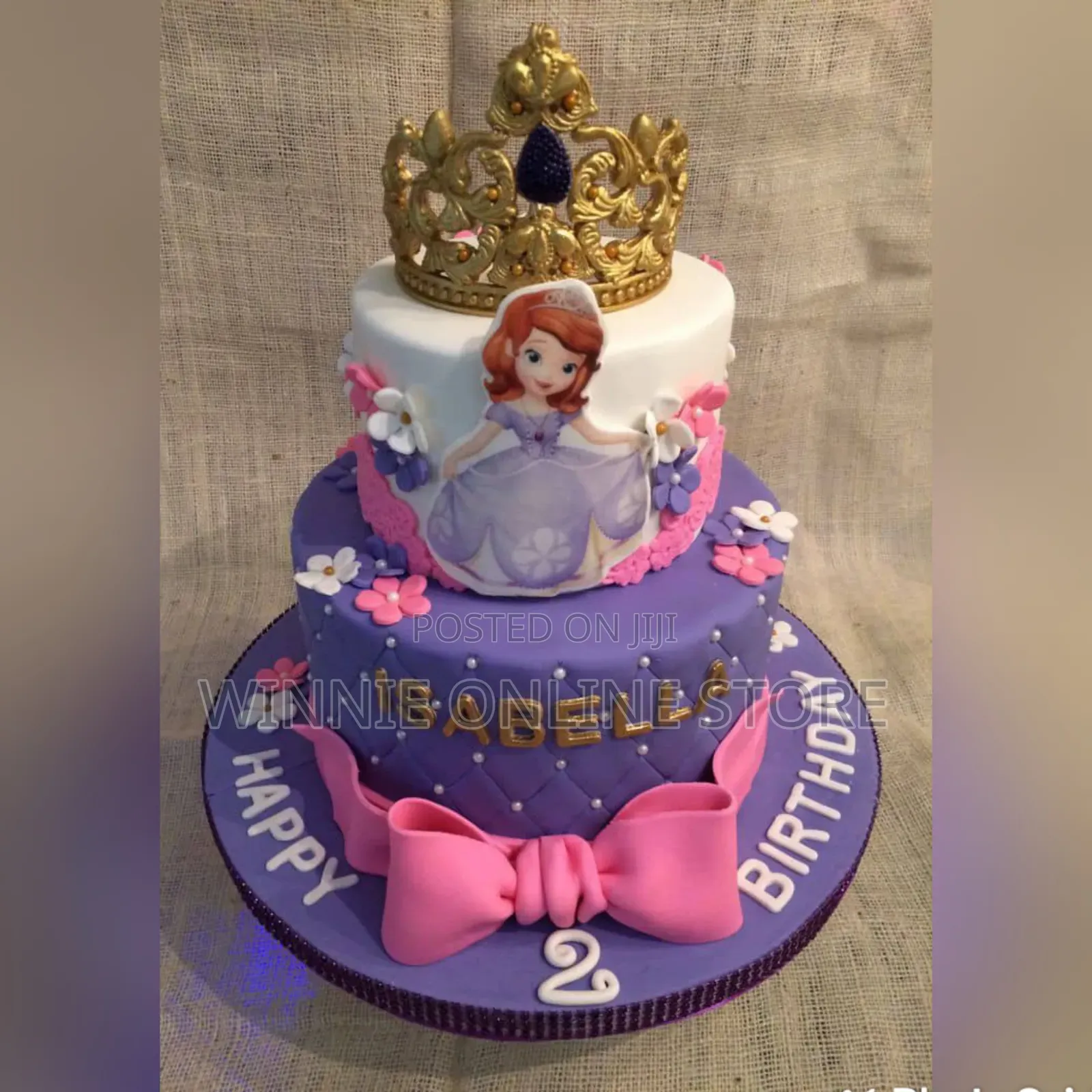 Princess Sofia Kids Cake