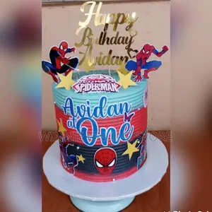 Kids Spiderman Cake