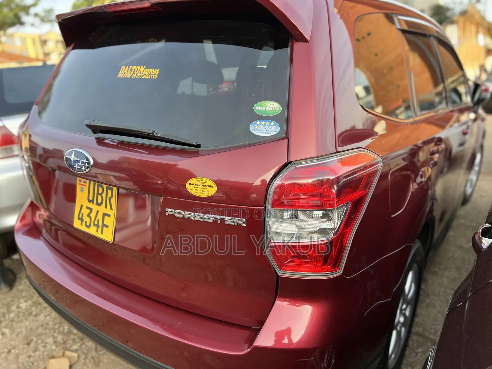 Subaru Forester 2015 Red