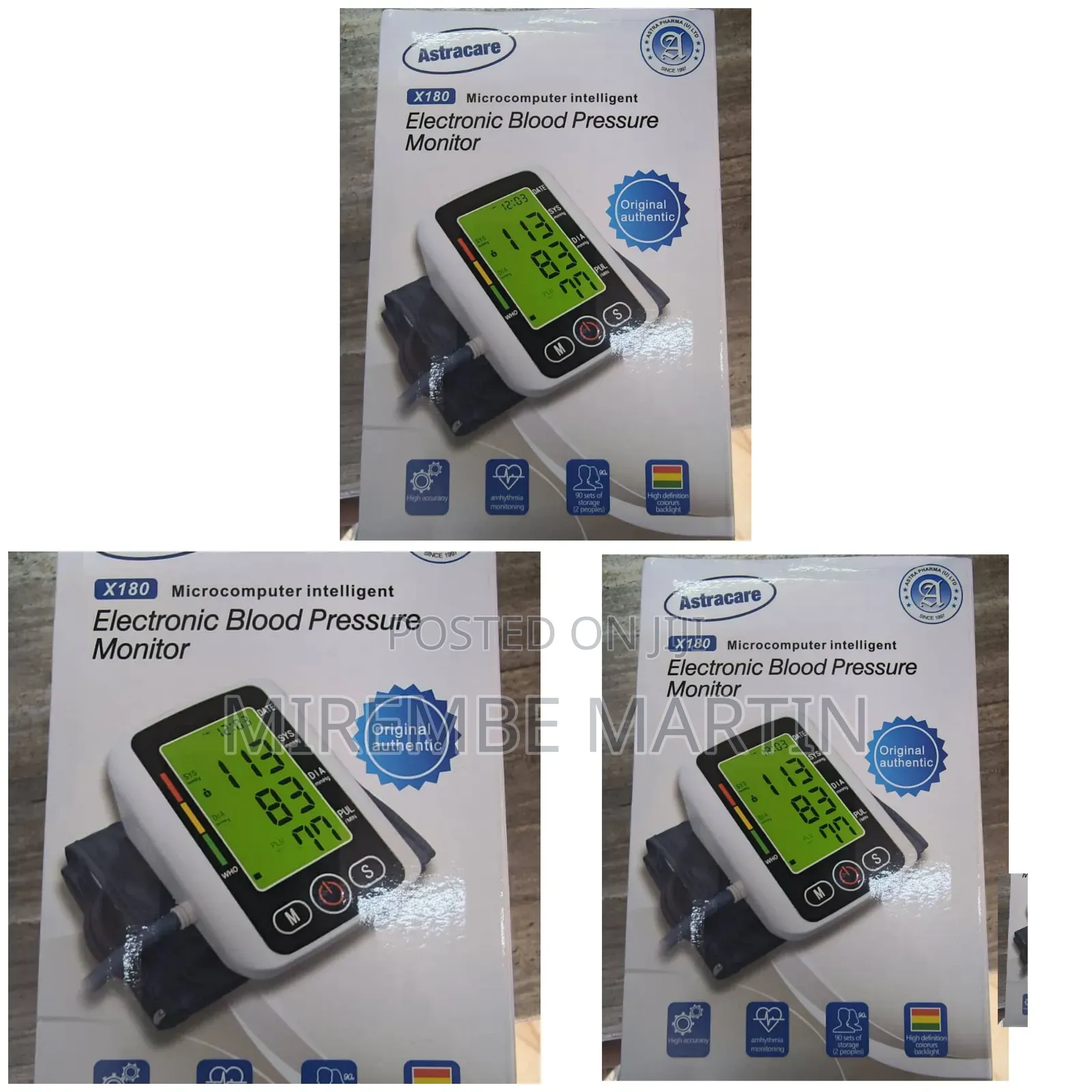 Astracare Blood Pressure Monitor