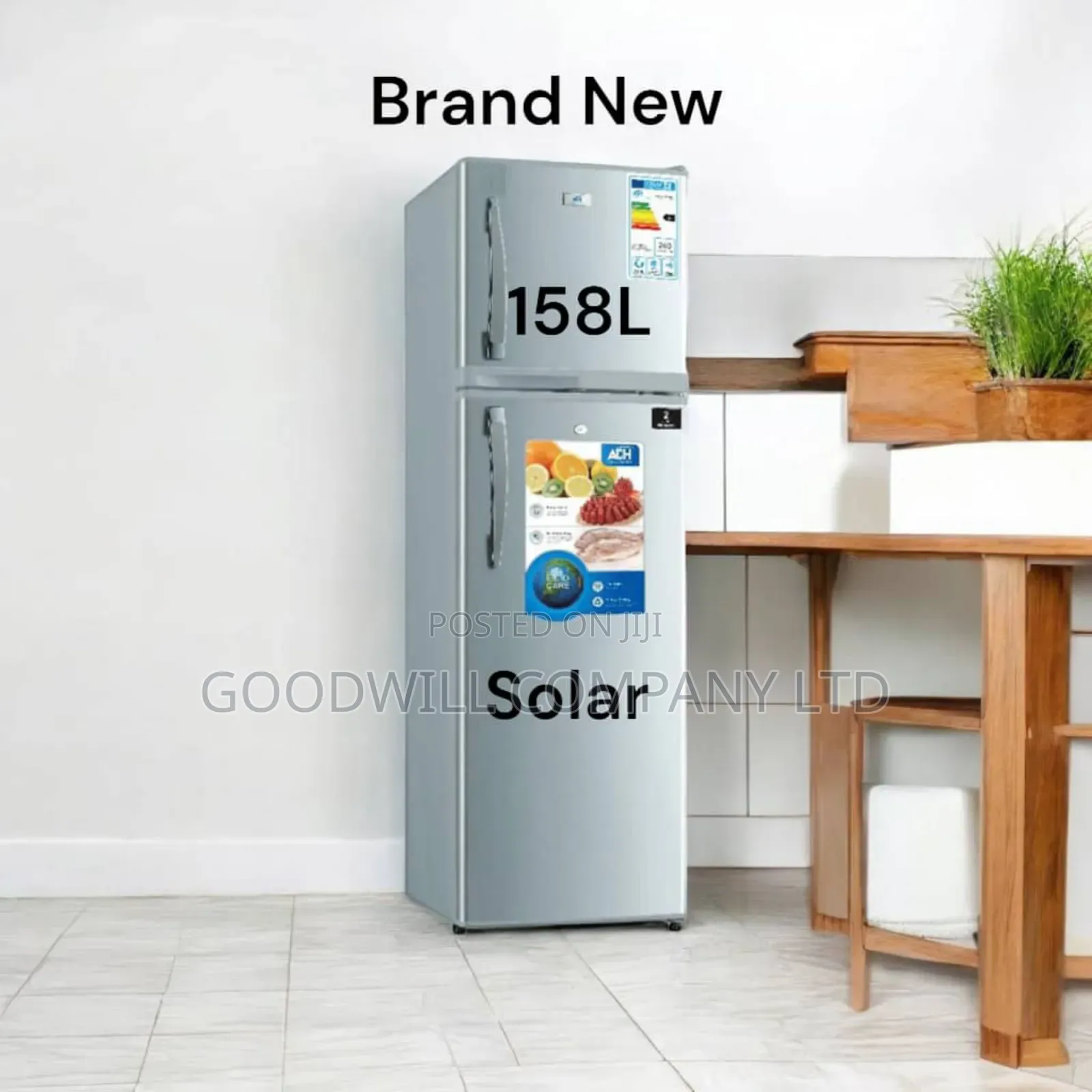 158l ADH DC Solar Fridge/Refrigerator First Cooling DND