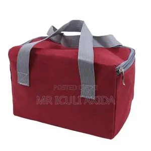 Insulated Thermo Cooler/Warm Ice Pack Food Folding Lunch Bag