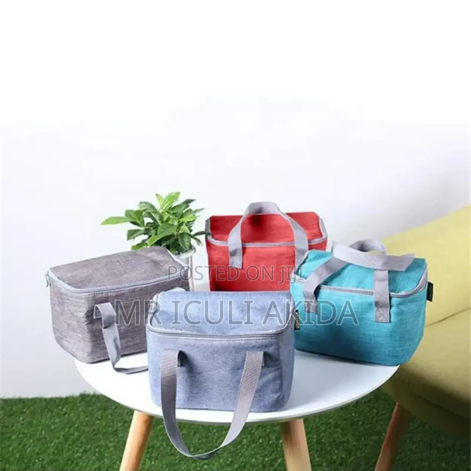 Insulated Thermo Cooler/Warm Ice Pack Food Folding Lunch Bag