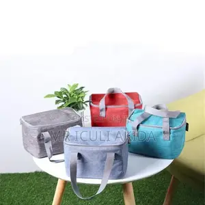 Insulated Thermo Cooler/Warm Ice Pack Food Folding Lunch Bag