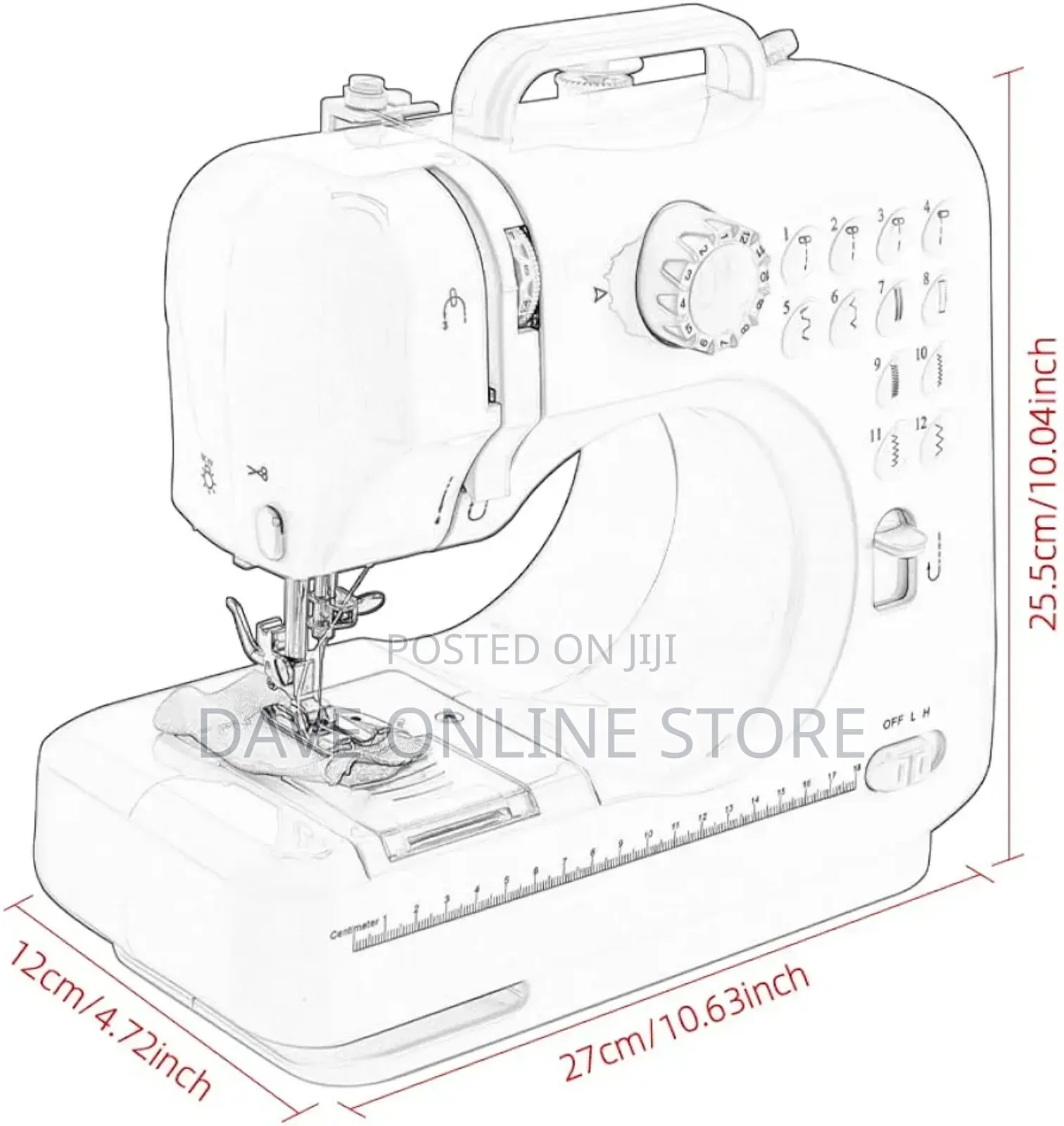 Yasm-505a Mini Sewing Machine