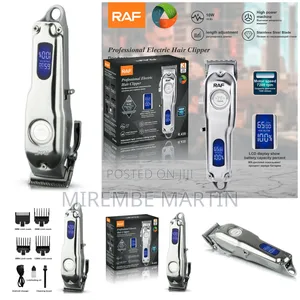 RAF Professional Electric Hair Clipper With Display|