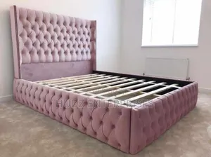 Pitch 5*6 Fabric Tufted Bed
