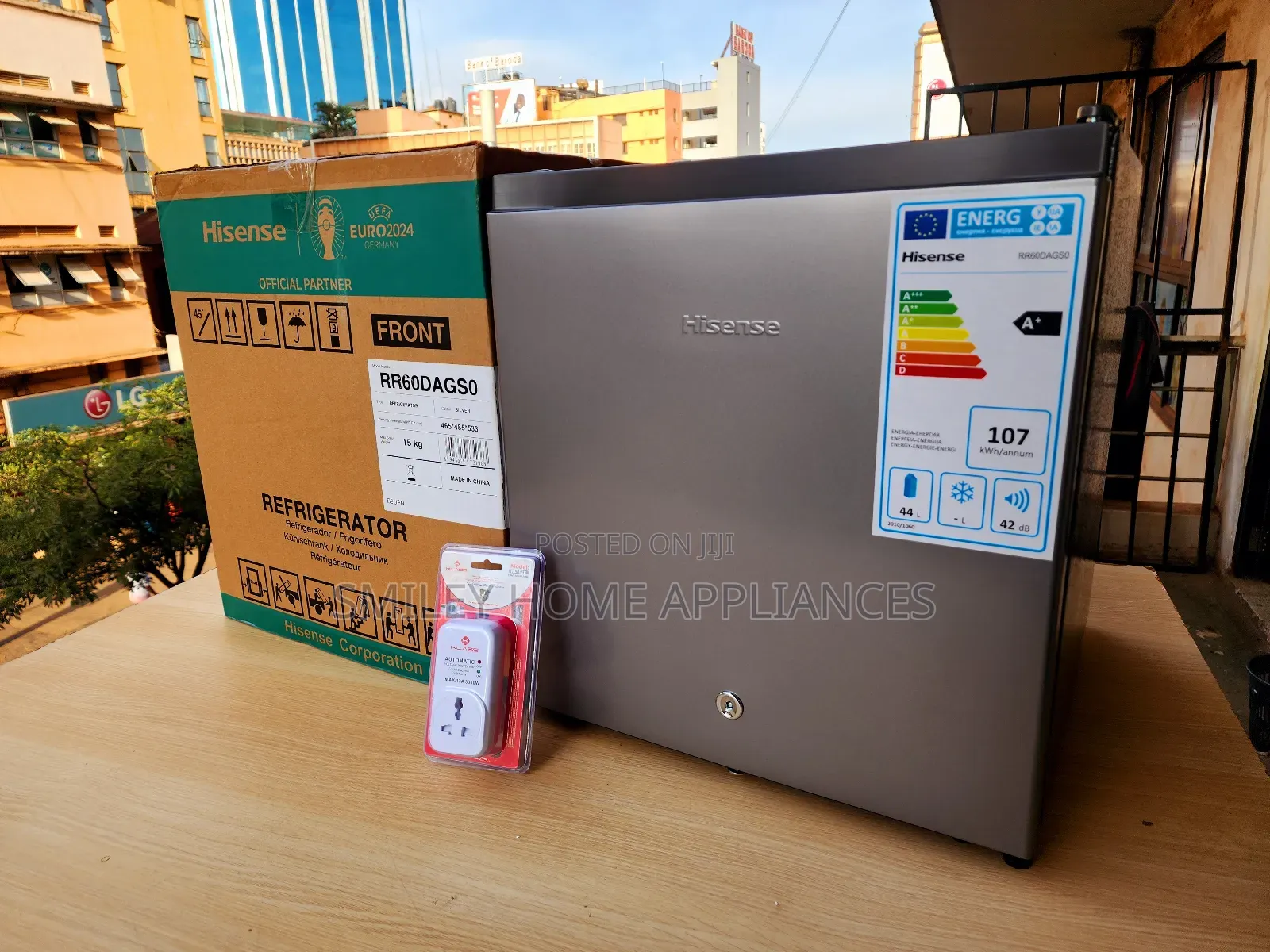 Hisense Bedroom Fridge 60ltrs With a Free Fridge Guard