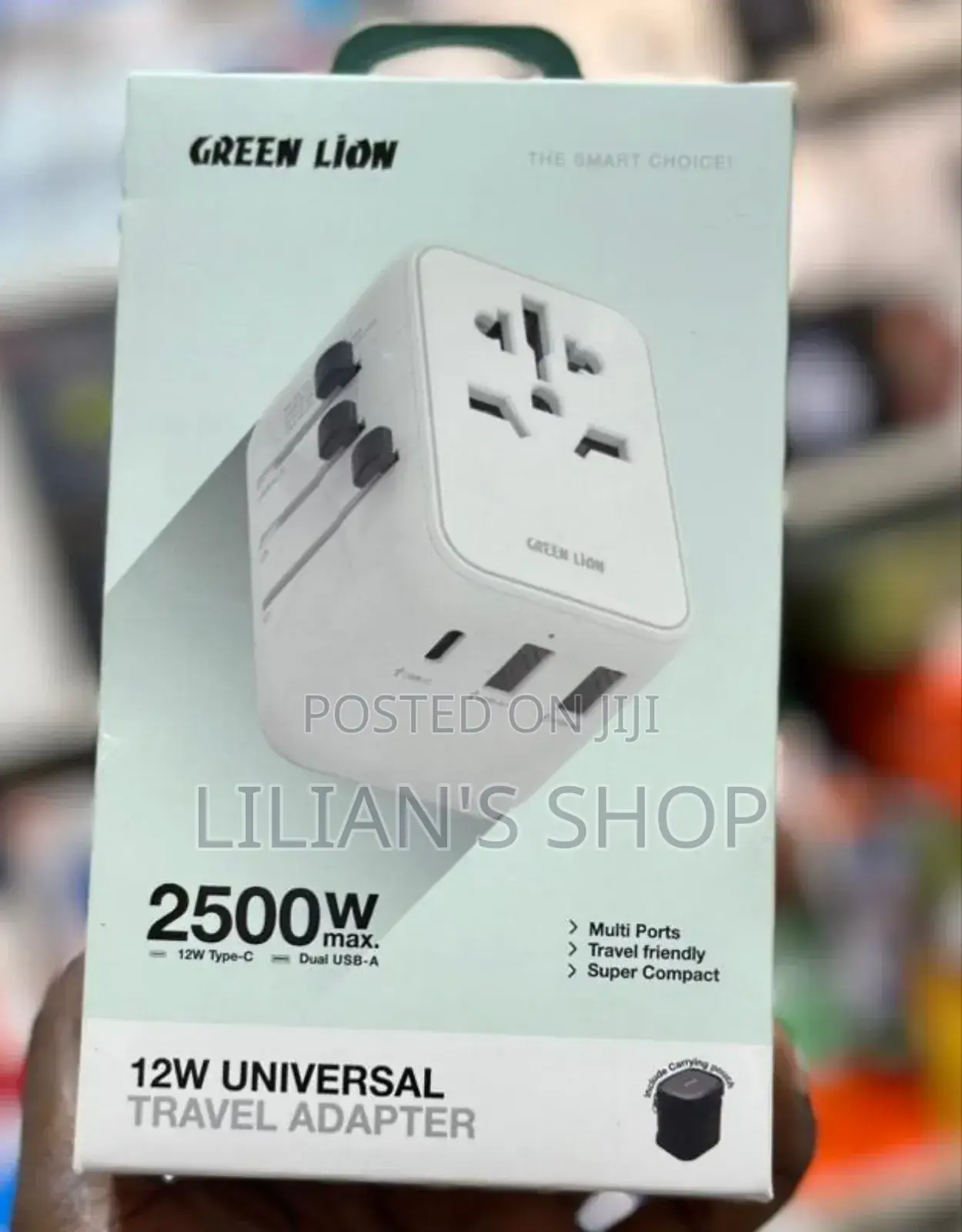 Green Lion 12W Universal Travel Adapter