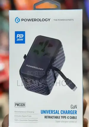 Powerology Gan Universal Charger (20WPD)