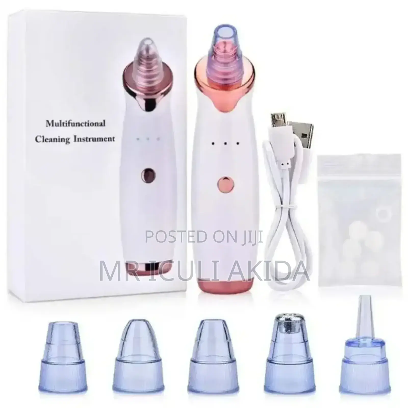 Rechargeable Suction Facial Black Head,Pimple,Acne Remover