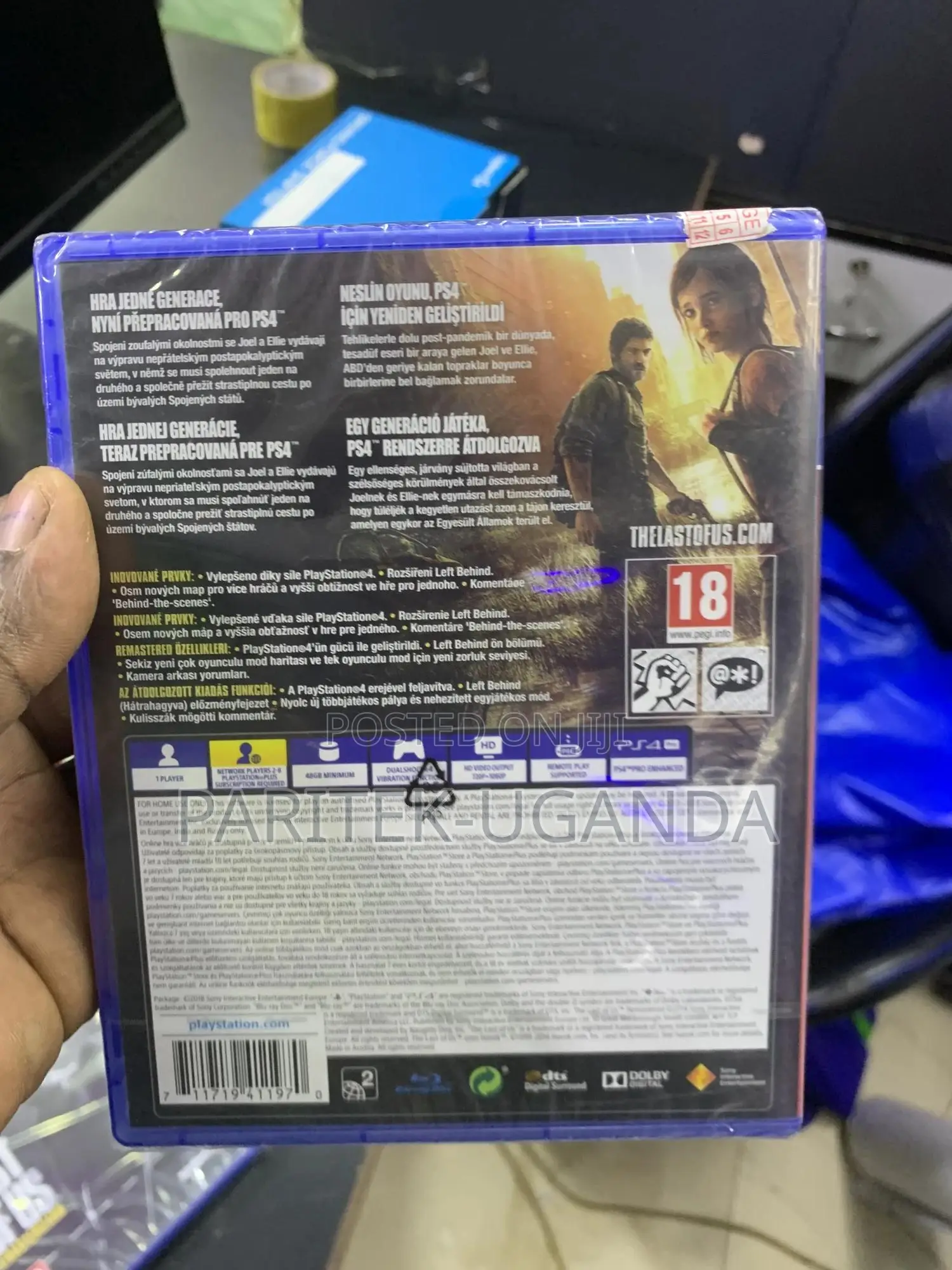 The Last of Usthe Last of Us Remastered - Ps4