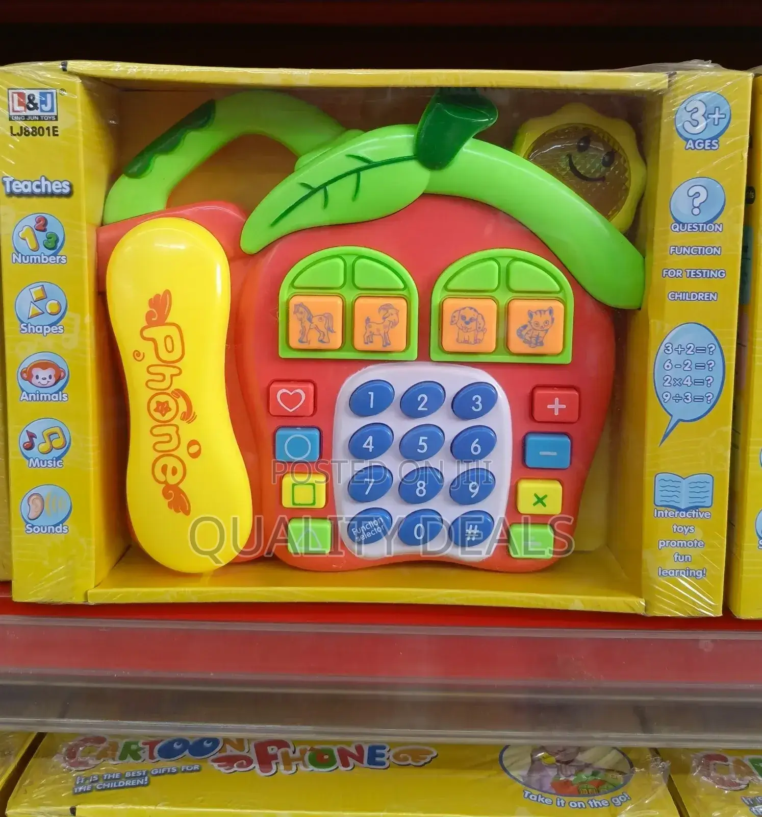 Baby Toy Landline Cartoon Phone