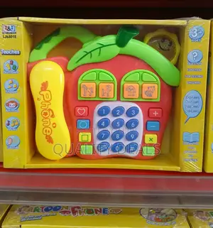 Baby Toy Landline Cartoon Phone