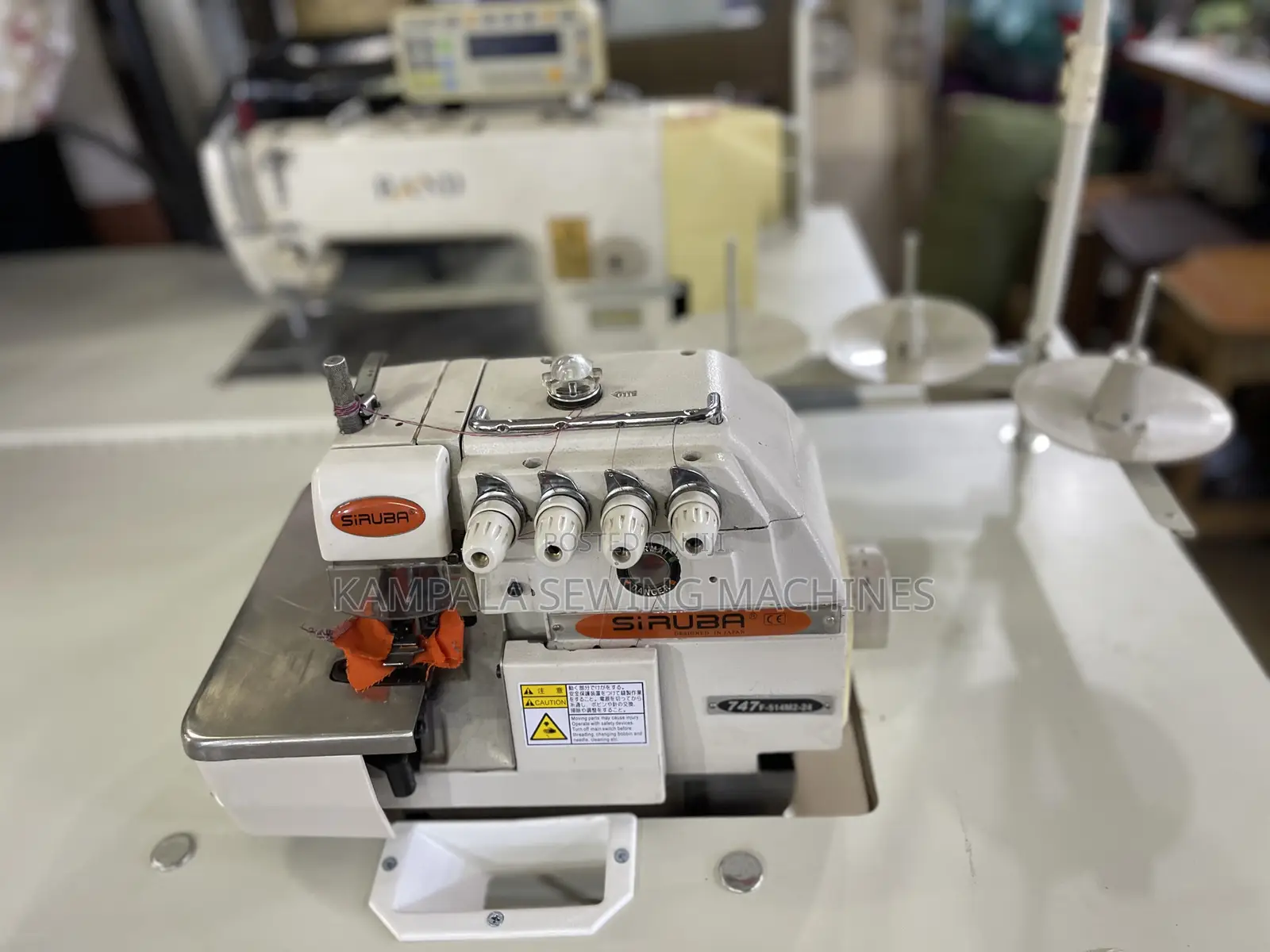 Siruba Made in Japan Overlock Sewing Machines