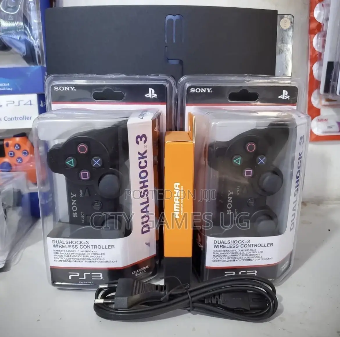 Sony Ps3 Slim With Games