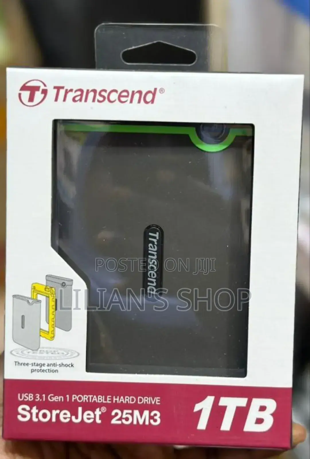 Brand New 1tb Transcend Hard External Drive