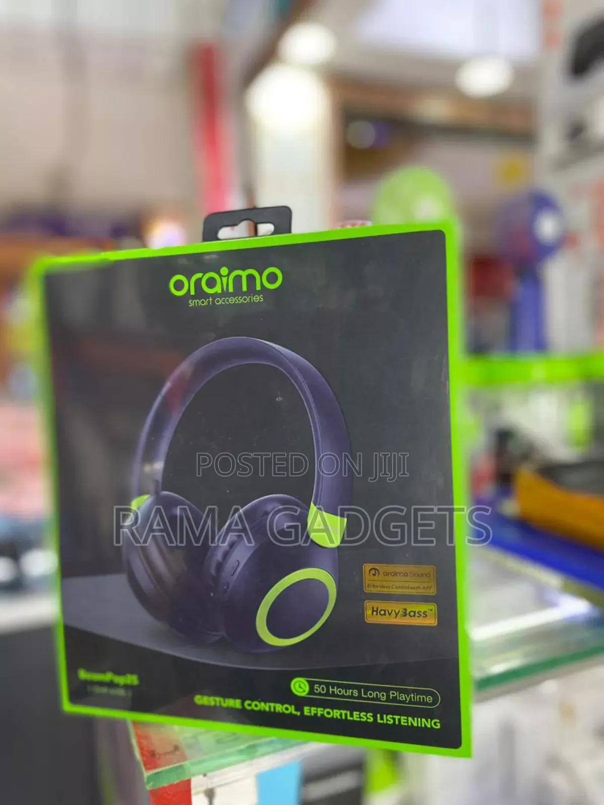 Oraimo Boompop2s ENC Over-ear Wireless Headphones