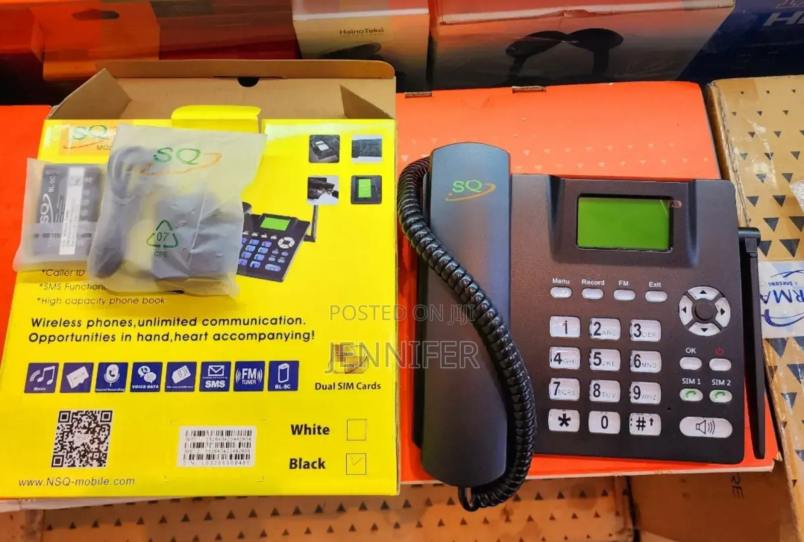 SQ Mobile SQ LS -960 Dual GSM Wireless Landline Phone