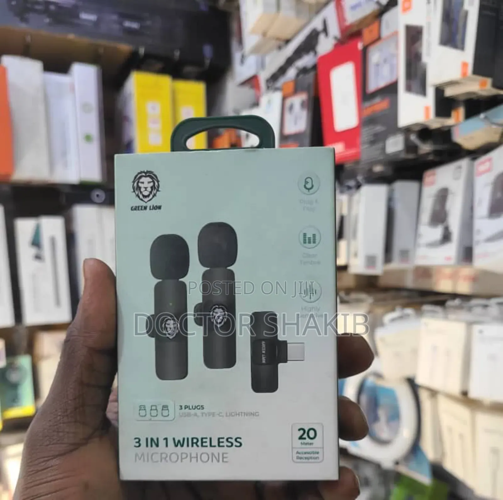 New 3-in-1 Wireless Microphone