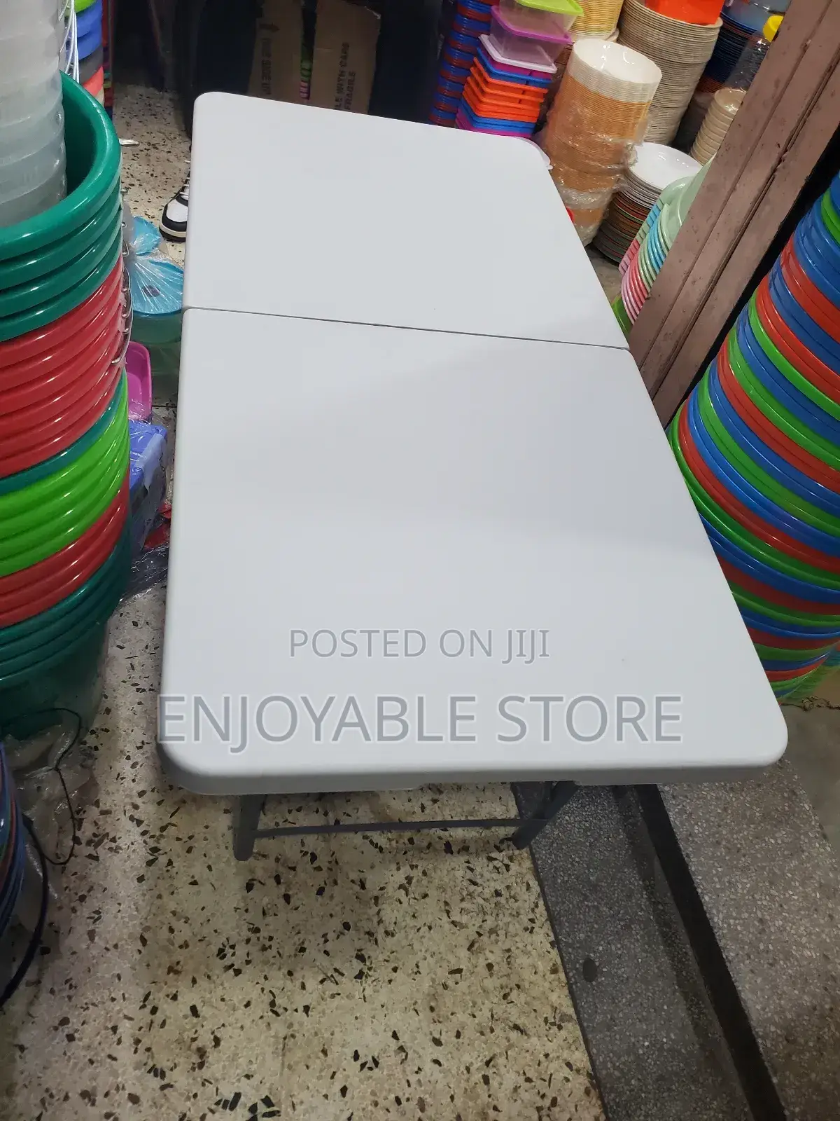 Outdoor Plastic Table Foldable Stands