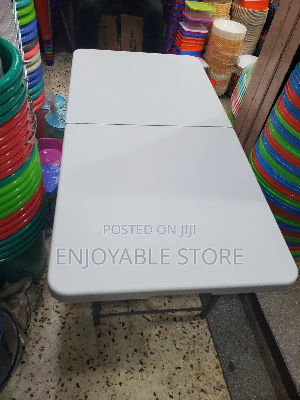 Outdoor Plastic Table Foldable Stands