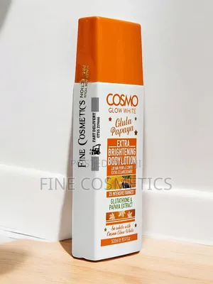 COSMO GLOW WHITE, Gluta Papaya Extra Brightening Body Lotion