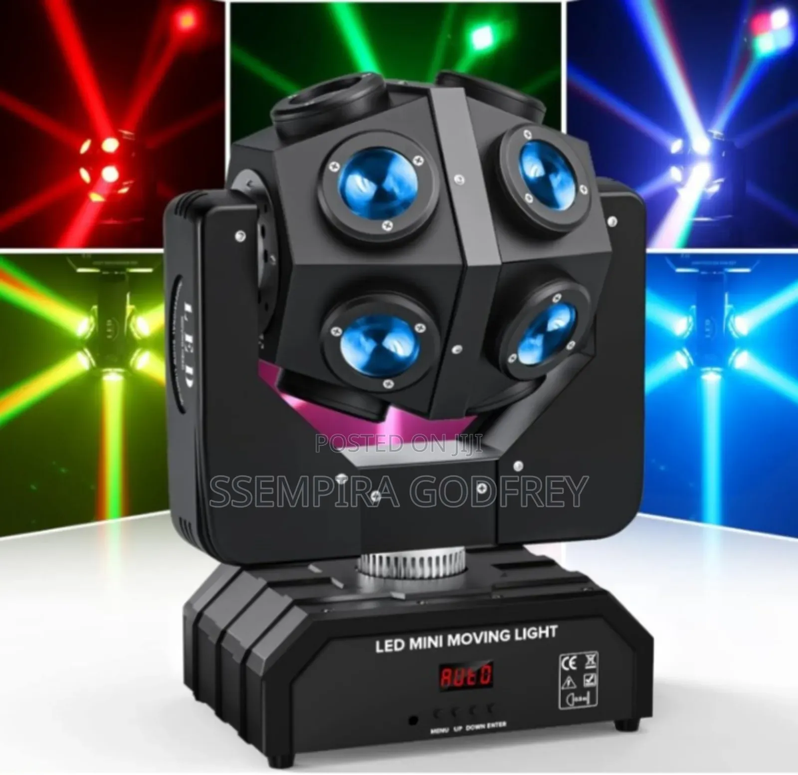 Moving Head With Music Sound Effects and Colours