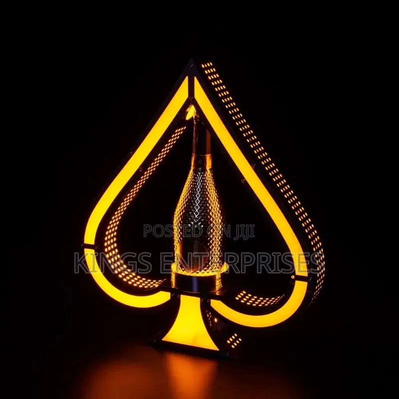 Rechargeable Ace of Spades Bottle Presenter or Rack