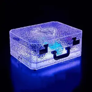 3 Bottles LED Rechargeable Bottle Presenter Case