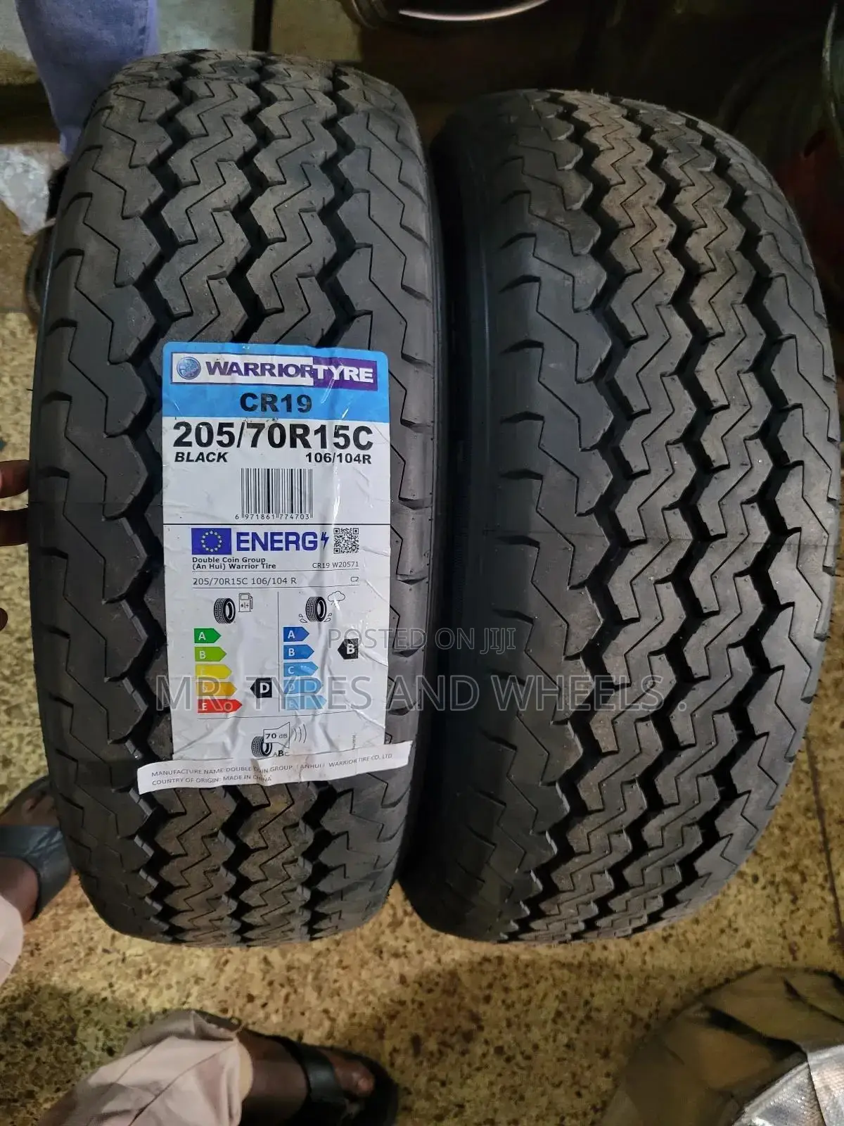205 70 R15 Warrior Tires. They Work Both on and Offroads.