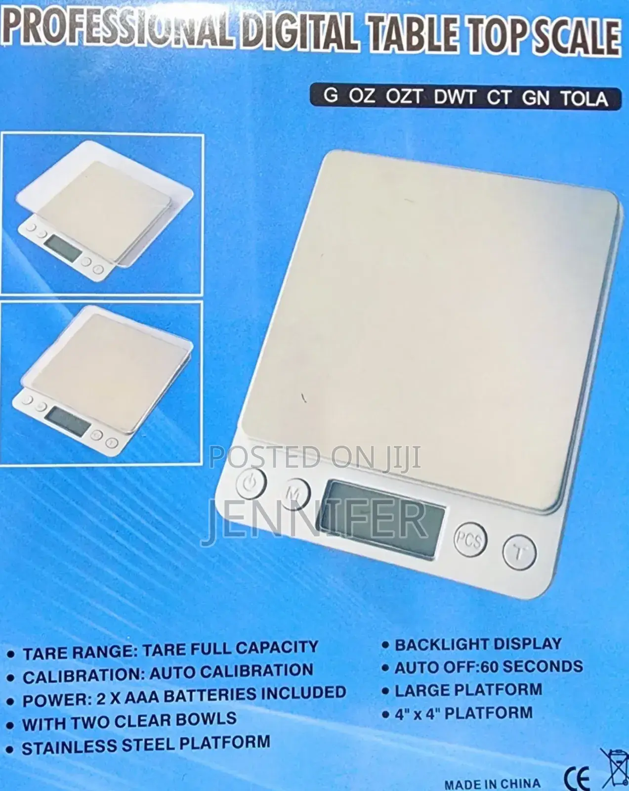 Professional Digital Table Top Weighing Scale