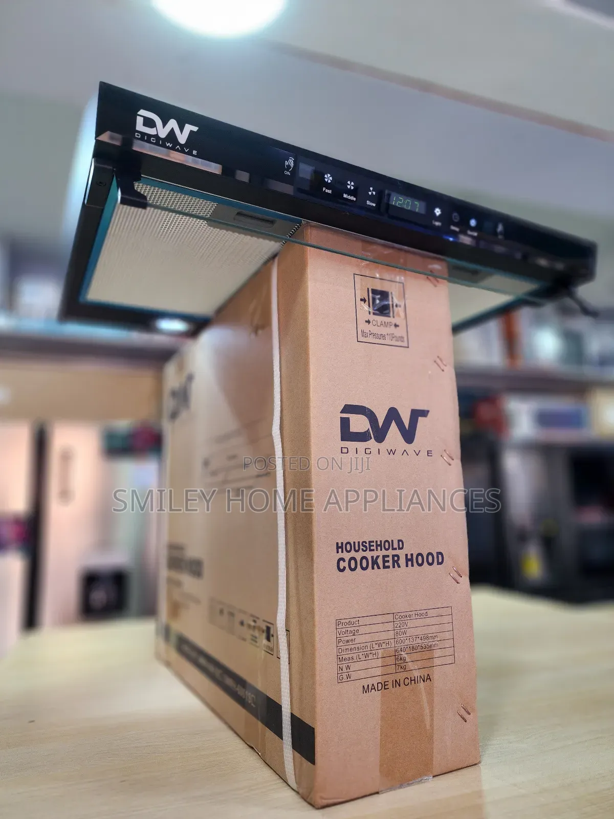 Digi Wave Cooker Hood 60cm in Central Division Kitchen Appliances