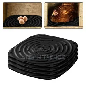 4pcs Chicken Nest Box Pads Washable Chicken Nesting Black