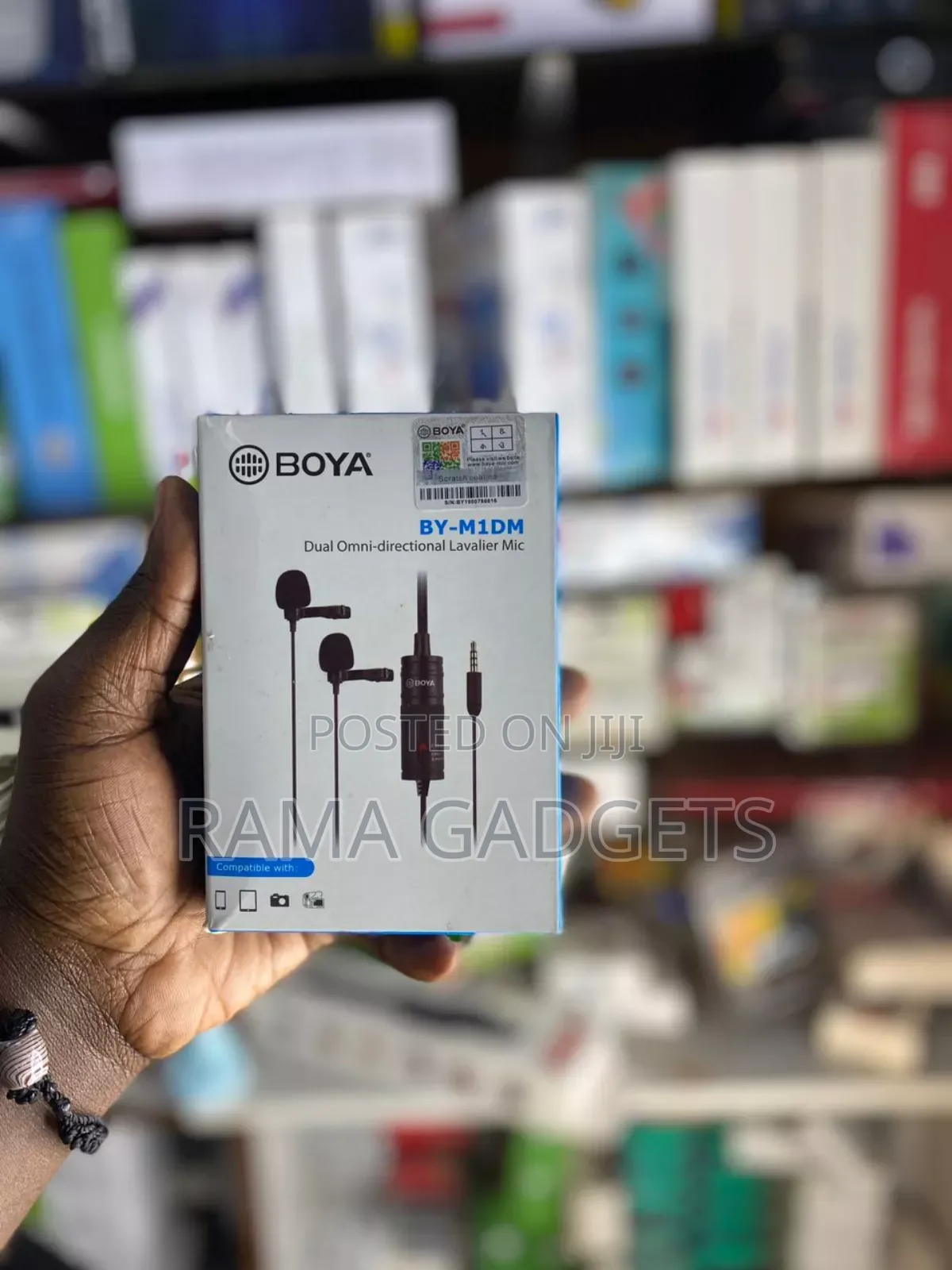 BOYA BY-M1DM Dual Head Lavalier
