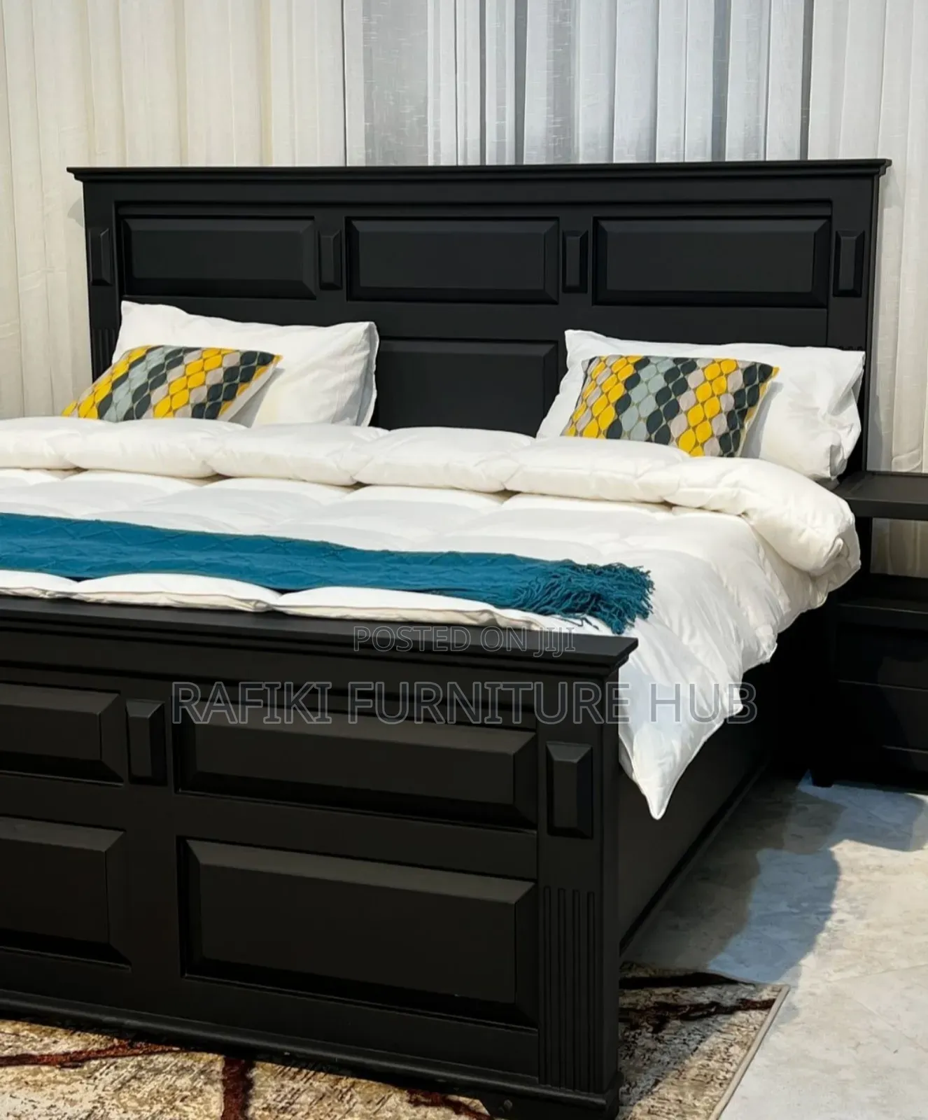 5by6 Bed / Wooden Bed / Home Furniture
