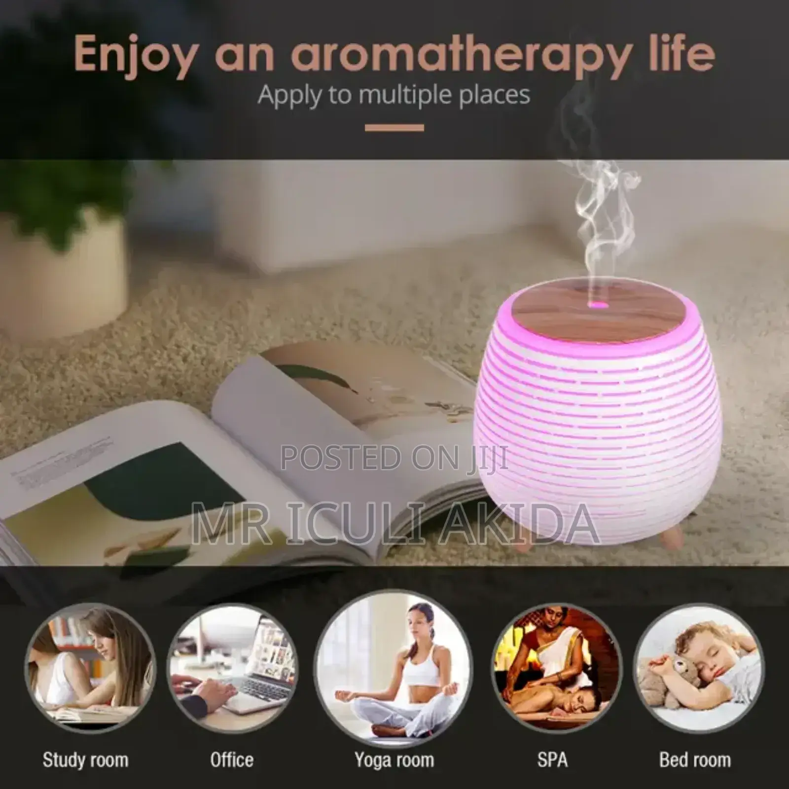 Mini Beehive Aroma Therapy Mist Diffuser Electric Humidifier