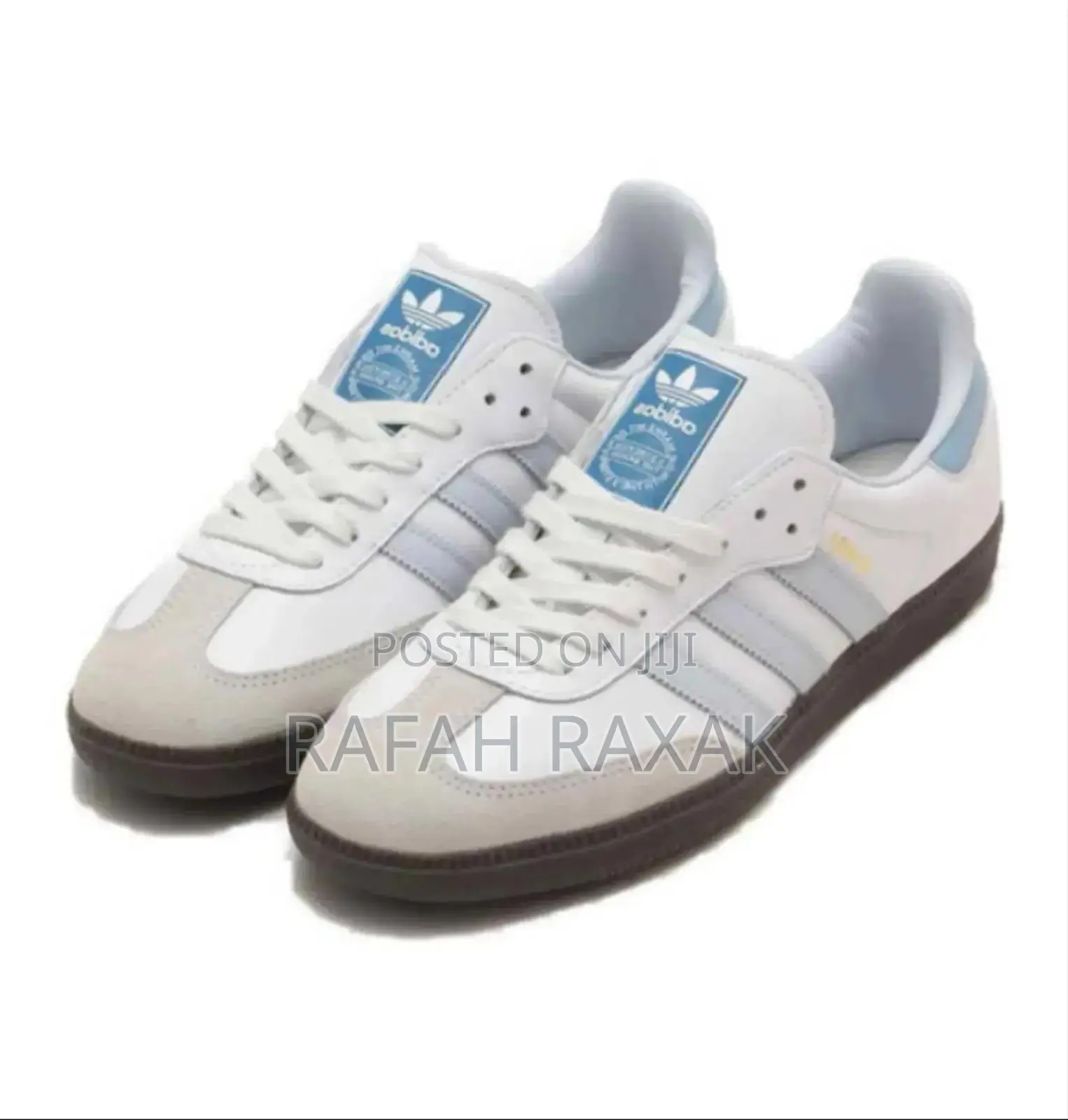 Original White/Blue Unsex Adidas Samba OG Sneakers